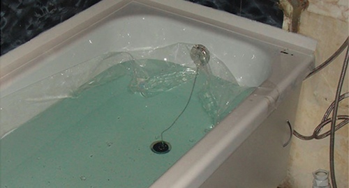 Установкой акрилового вкладыша | Лесопарковая